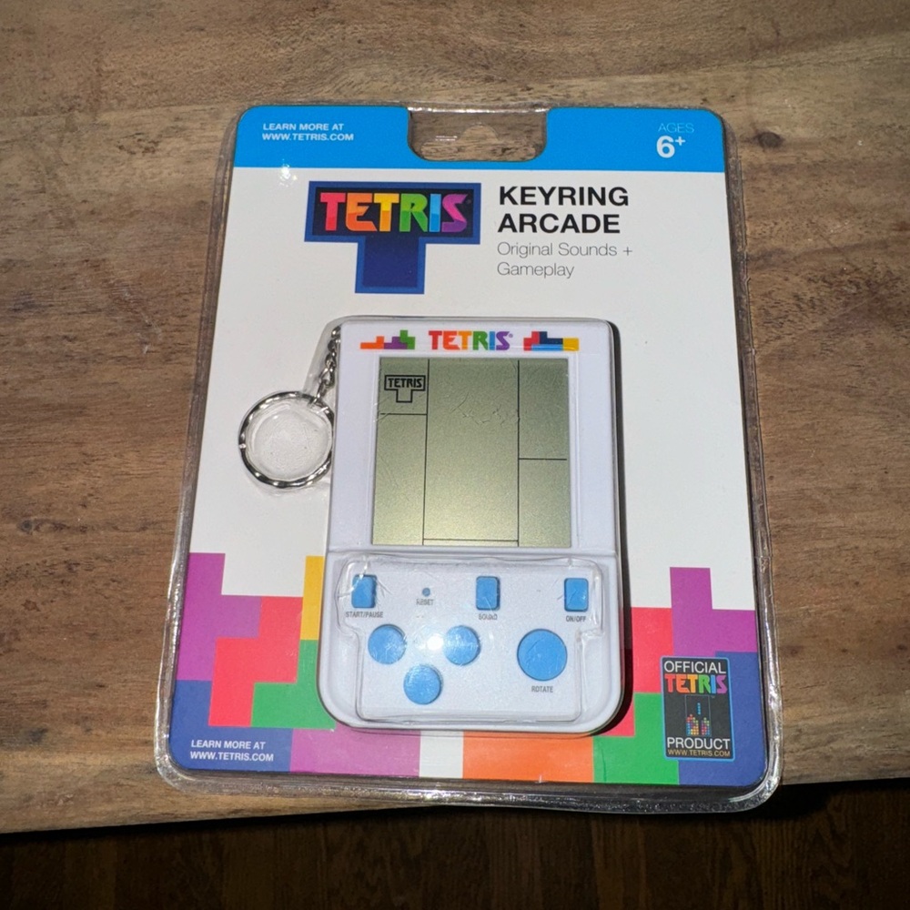 Keyring Arcade Game - Tetris